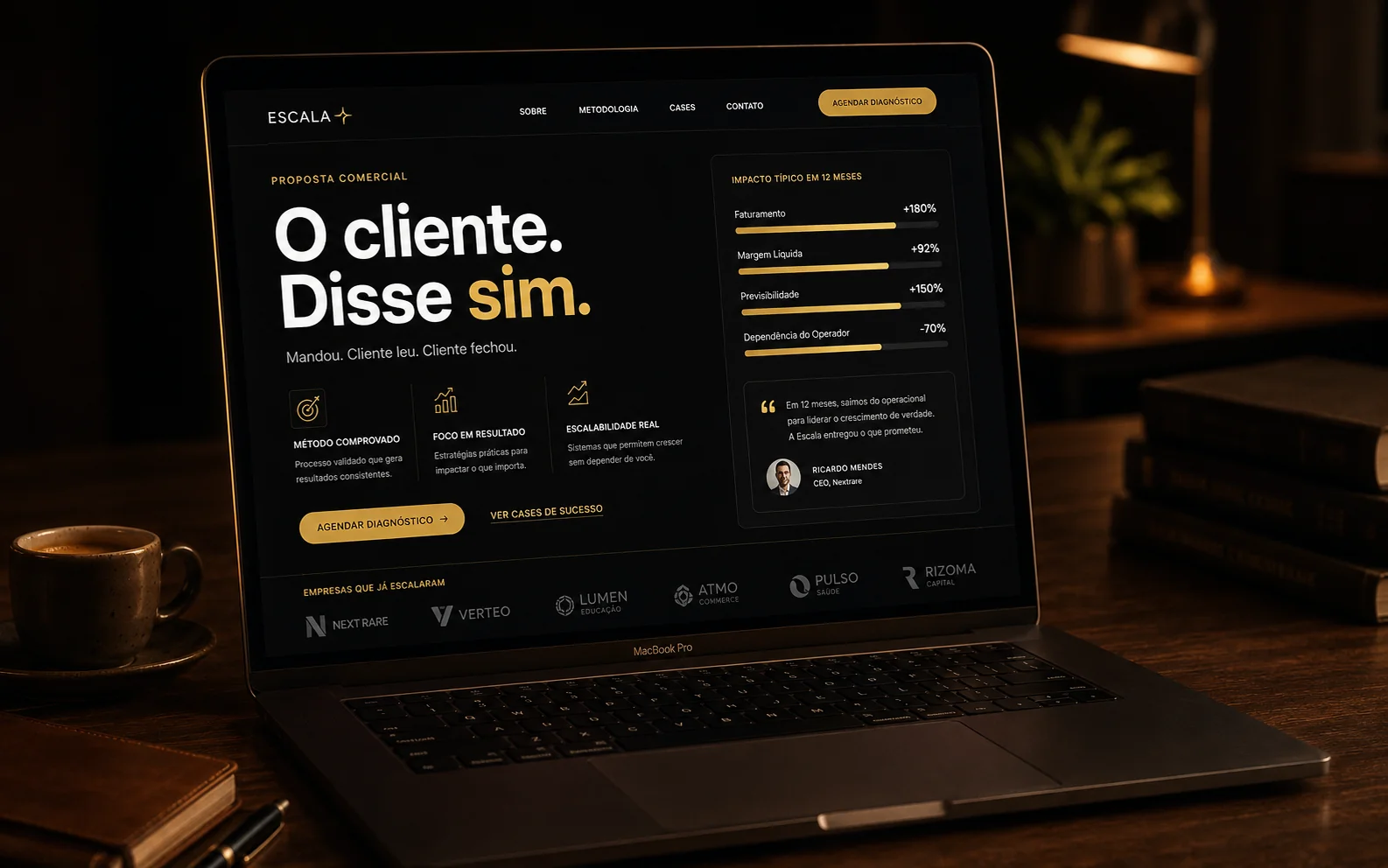 Proposta Fechada — sistema de propostas comerciais